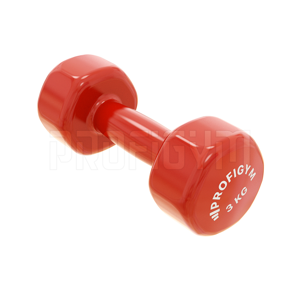 Гантель виниловая 3 кг